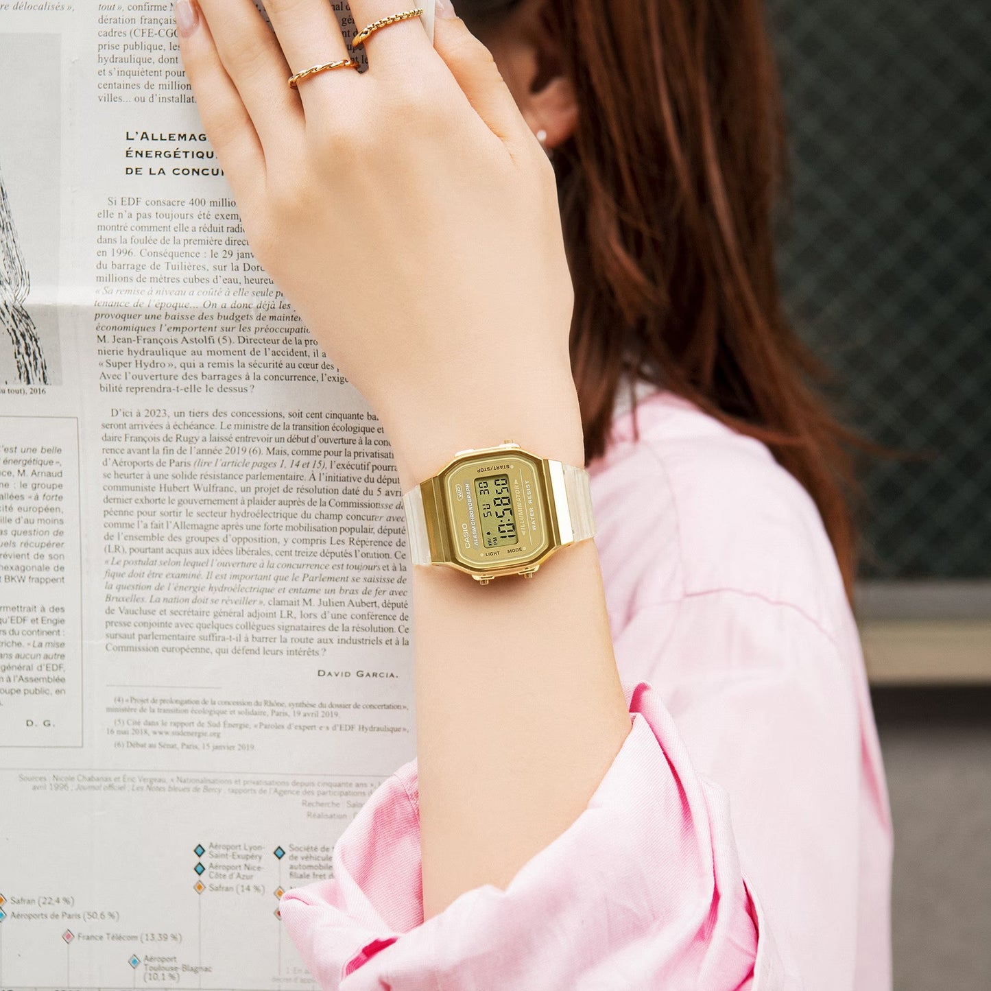 Relógio Casio A168XESG-9A
